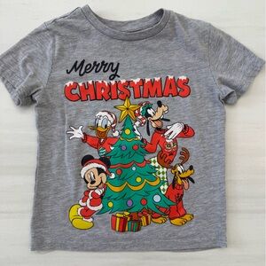 Mickey Christmas shirt- 6/7